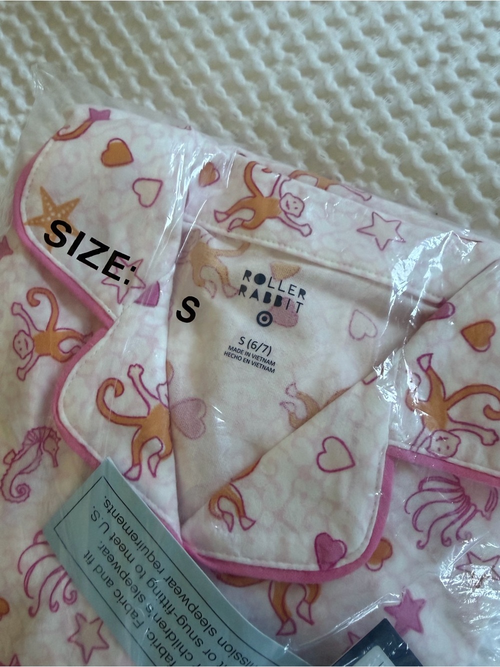 Roller Rabbit RARE NWT Sealife pajama set - Picture 3 of 7
